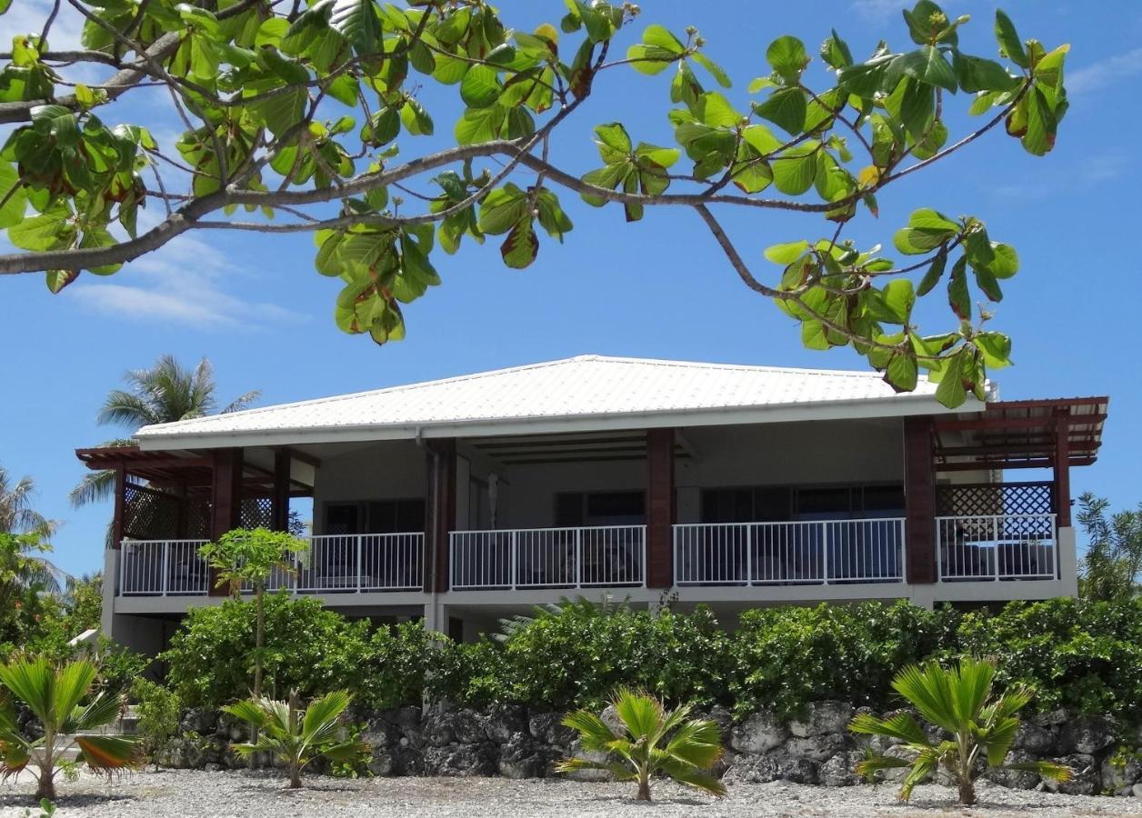 Pension Tiputa Lodge Rangiroa Exterior photo